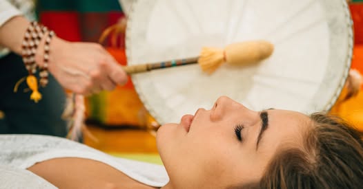 Shamanic drumming journey session